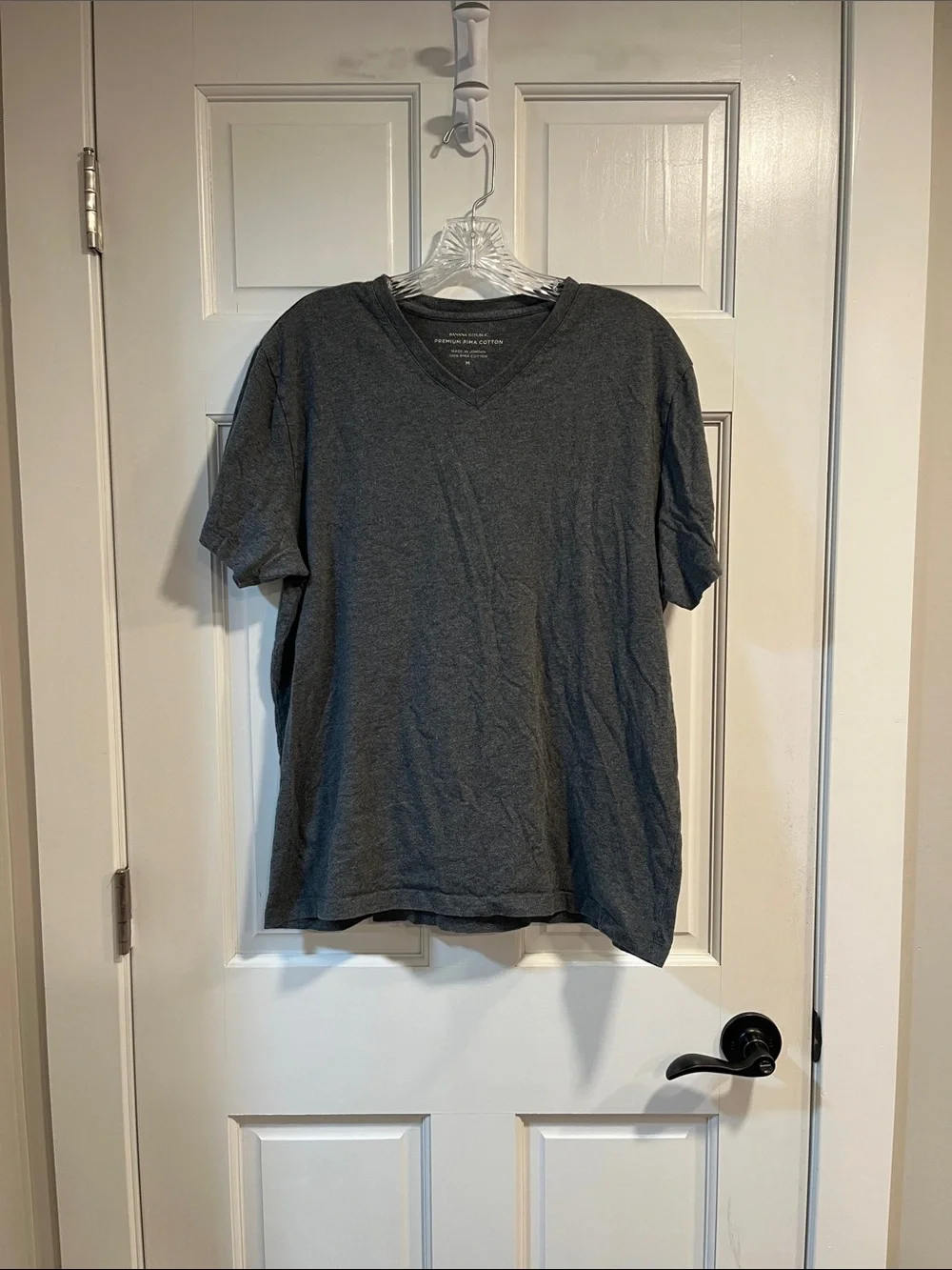 Banana Republic 100% Premium Pima Cotton T-Shirt in Grey Size Medium
